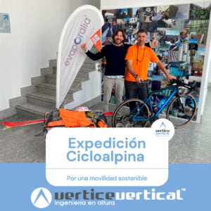 Expedición ciclo alpina de vértice ingeniería